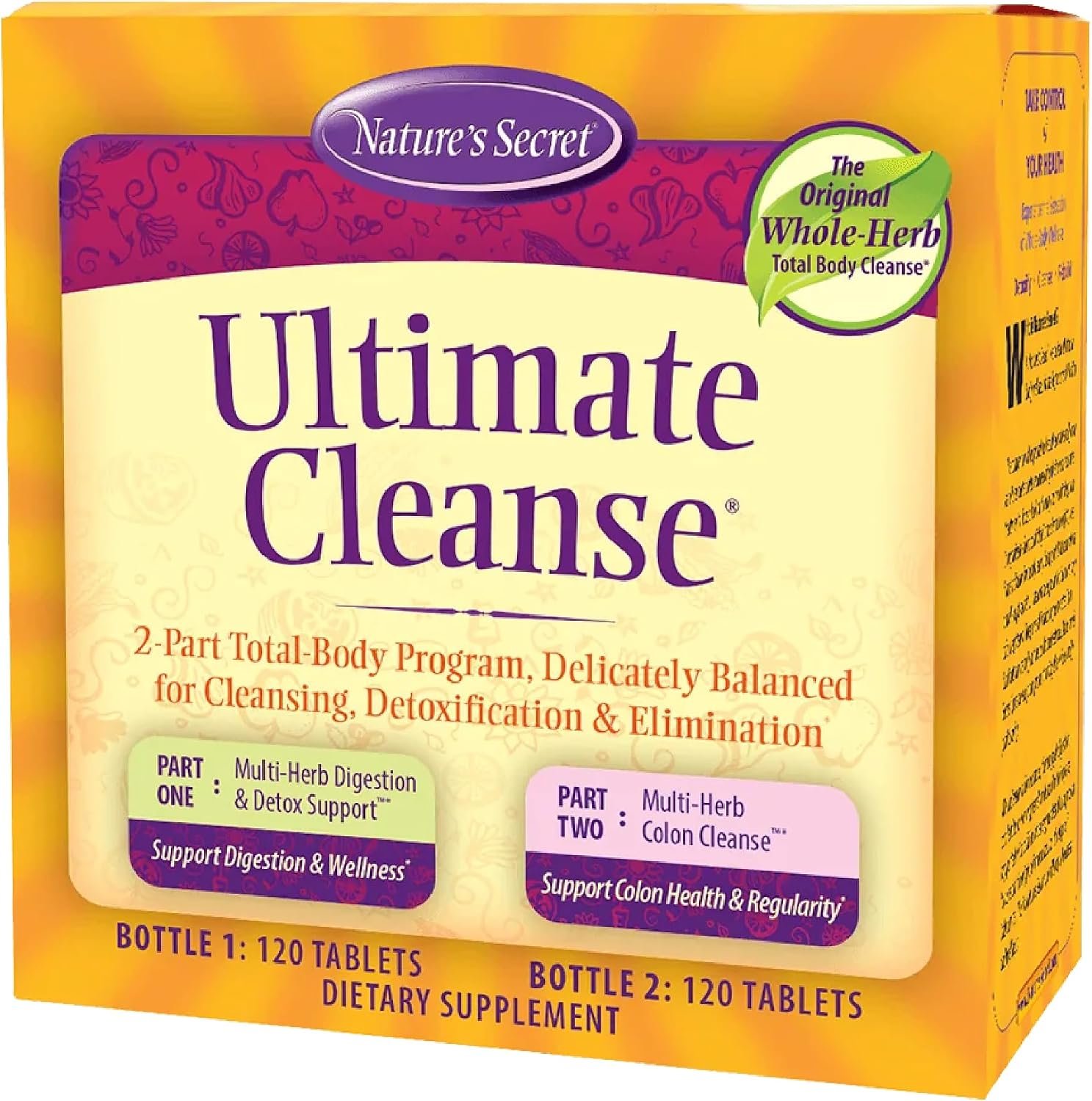 Nature’s Secret Ultimate Cleanse 2-Part Total Body Cleanse System