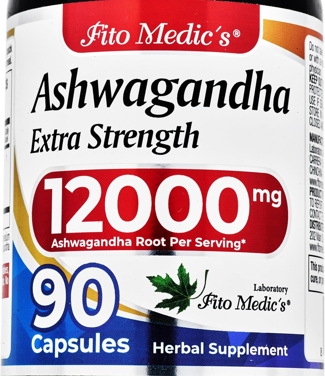 FITO MEDIC’S Lab | Ashwagandha | ashwagandha Supplements | ashwagandha Capsules | 90 Capsules
